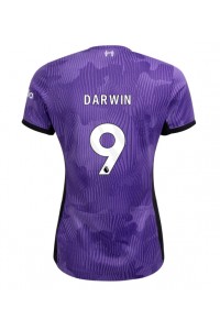 Fotbalové Dres Liverpool Darwin Nunez #9 Dámské Třetí Oblečení 2023-24 Krátký Rukáv